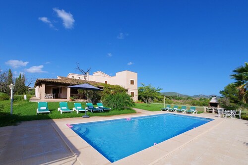 Finca Port Vert with Mountain Vew, Pool, Wi-Fi, Terrace & Garden
