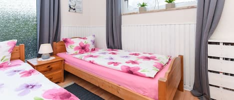 2 habitaciones, wifi y ropa de cama
