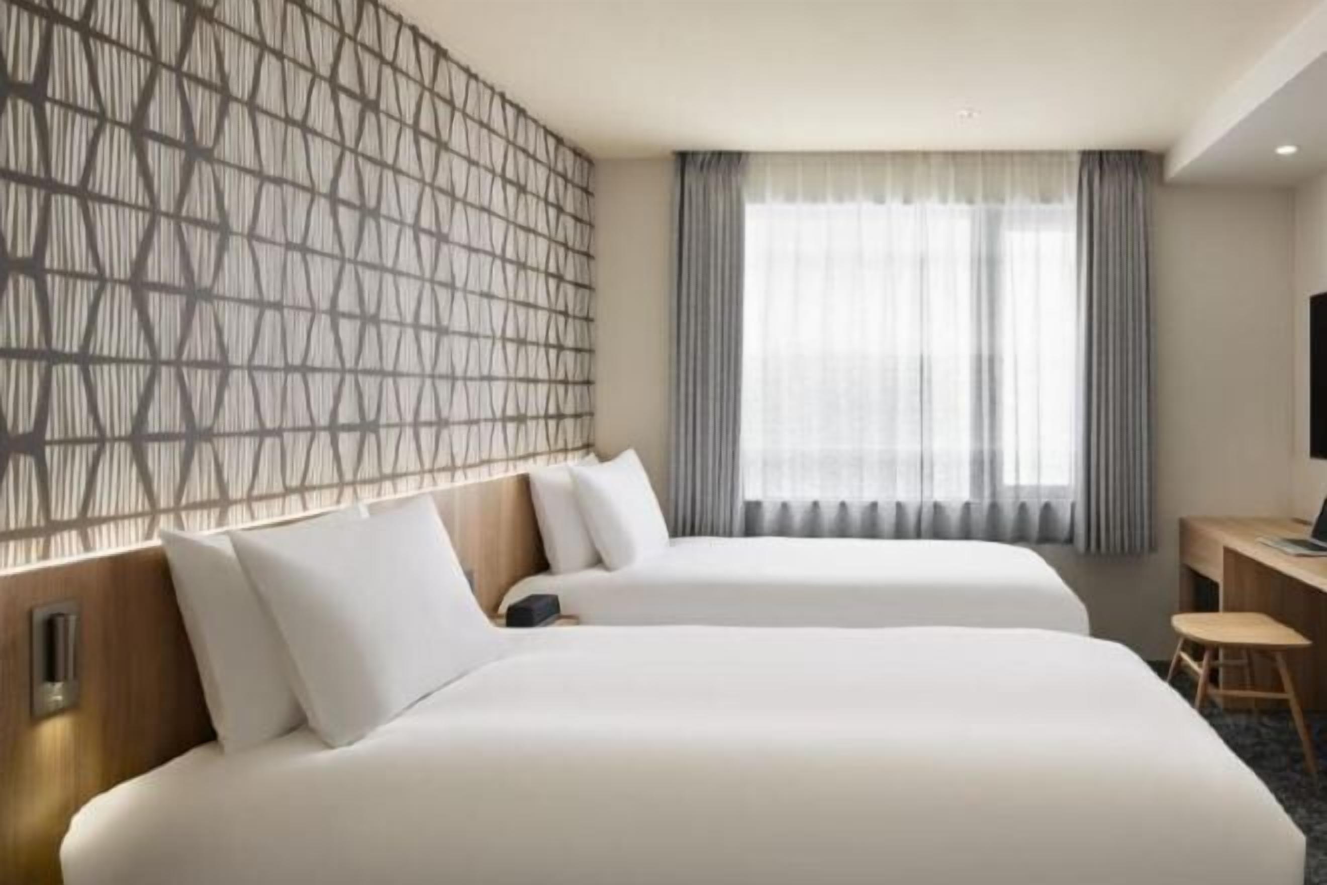 In-room safe, laptop workspace, blackout curtains, iron/ironing board