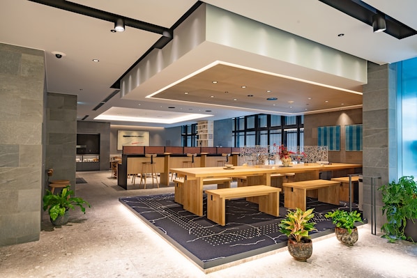 Lobby sitting area