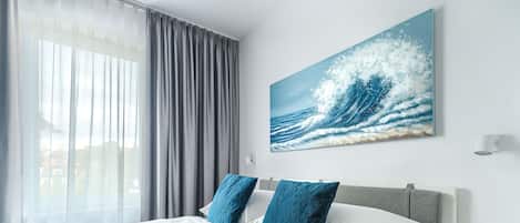Appartement, 1 chambre (42) | 1 chambre, décor unique, ameublement unique, lit de bébé (supplément)