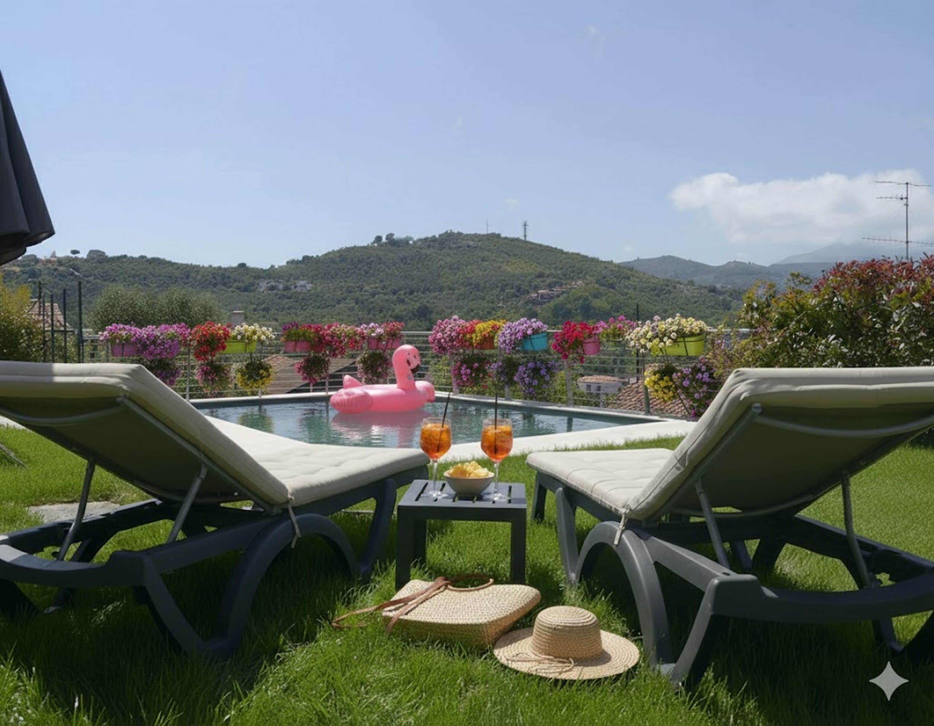 Sesongbasert utendørsbasseng