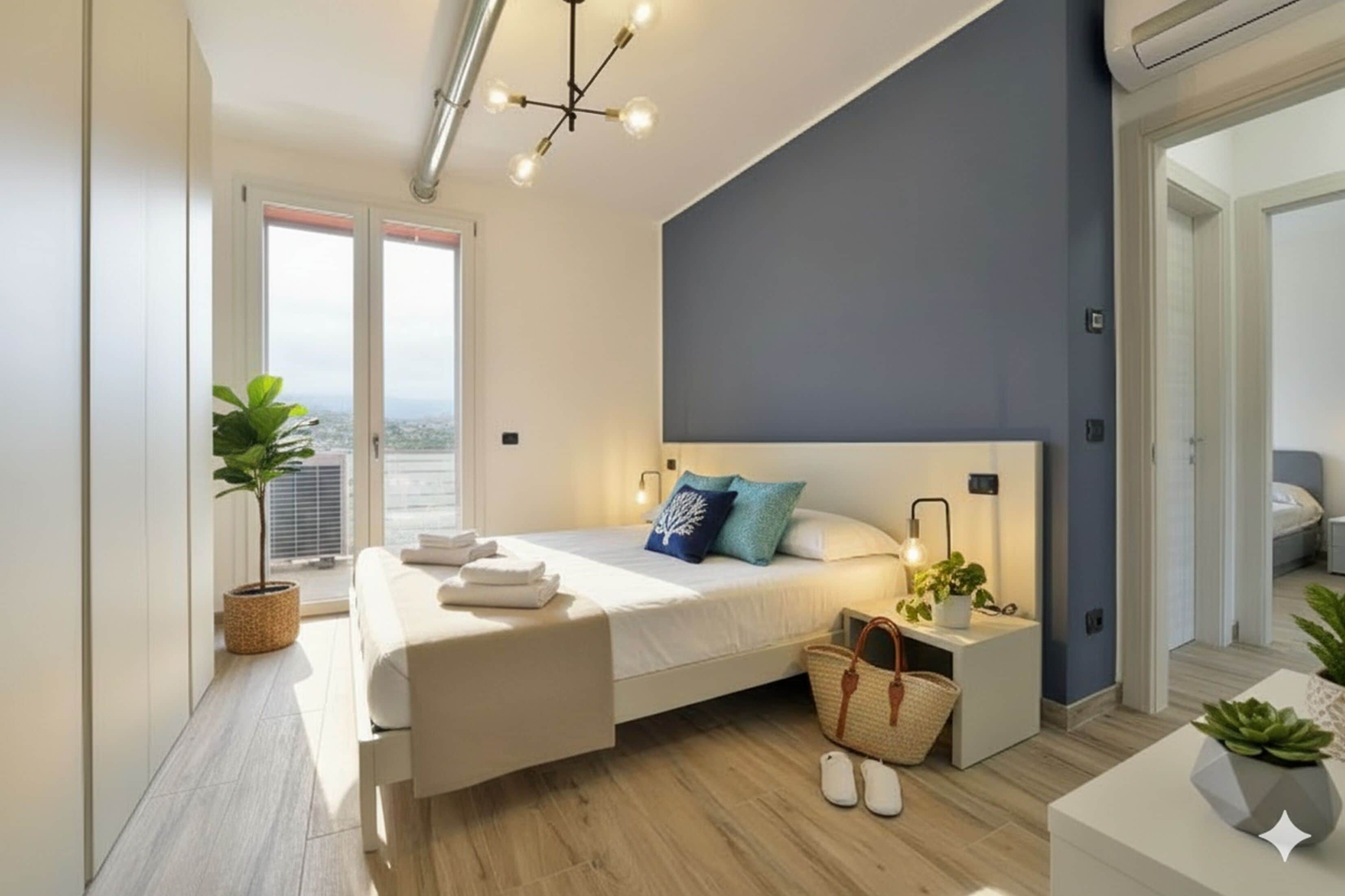 2 bedrooms, individually decorated, individually furnished