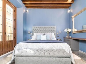 1 habitación, tabla de planchar con plancha, internet y ropa de cama 