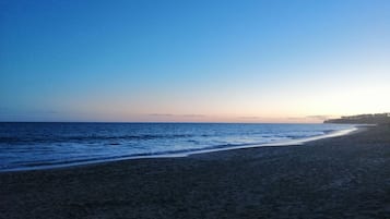 On the beach