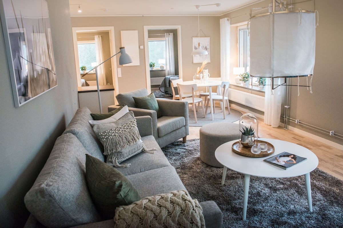 Three Room Apartment 3 People Large