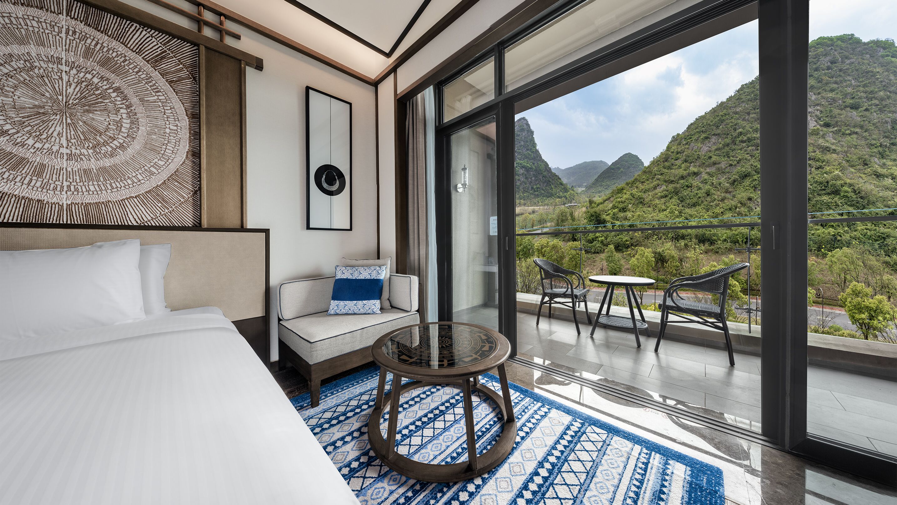 Kamar Twin Deluks, pemandangan gunung | Pemandangan dari kamar