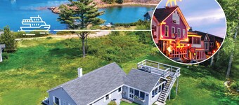 Stylish ocean-view home on Acadia's Schoodic Loop