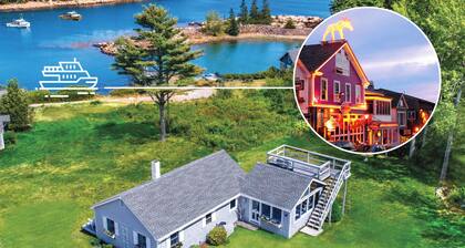 Stylish ocean-view home on Acadia's Schoodic Loop