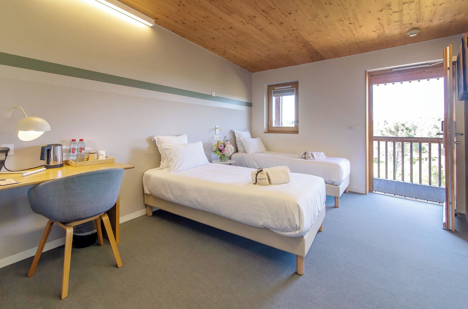 Quarto duplo premium | Roupas de cama premium