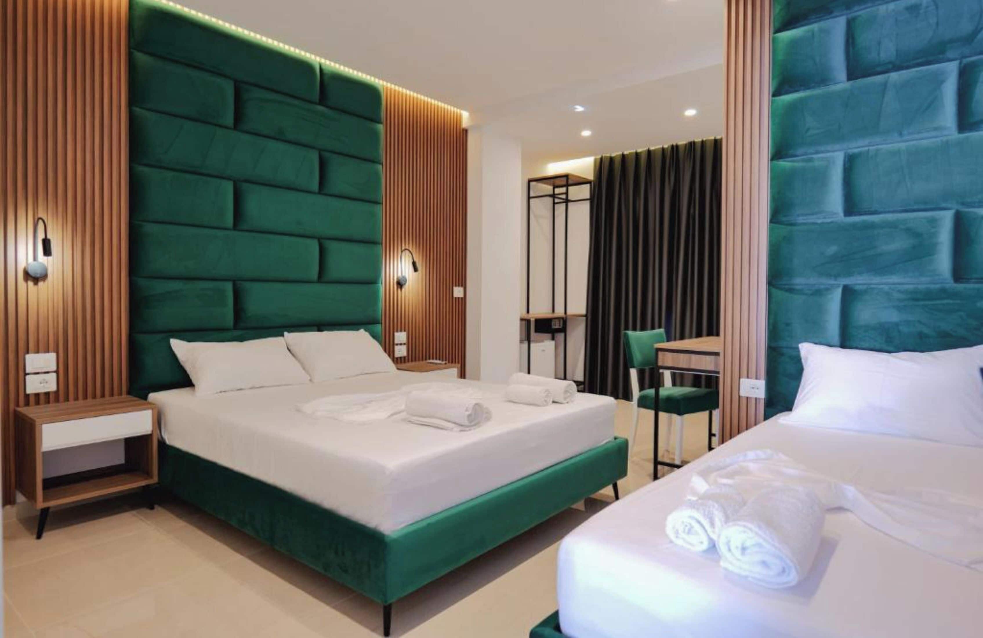 Chambre Quadruple Deluxe | Wi-Fi gratuit, draps fournis