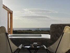 Honeymoon Suite Sea View with Outdoor Hot Tub | Terraço/pátio