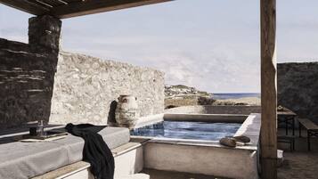 Nomad Two Bedrooms Suite Sea View with Private Pool | Terrace/patio