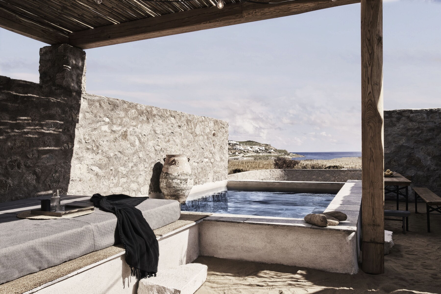 Nomad Two Bedrooms Suite Sea View with Private Pool | Terrace/patio