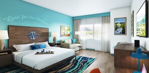 Premium bedding, pillow-top beds, in-room safe, desk