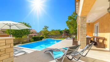 Una piscina climatizada