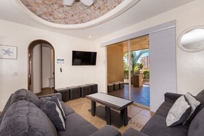 Smart TV, table football, offices