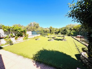 Blick auf den Garten