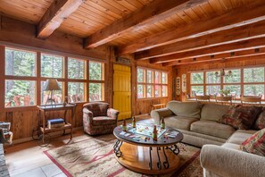 TV connectée, cheminée, espaces bureaux