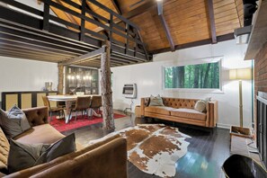 Interior - TWO CABINS in Hocking Hills! Lake, Hot tub, Horseshoes, Tetherball and More!  (Rockbridge)