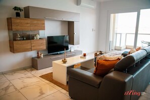 Flat-screen TV, offices