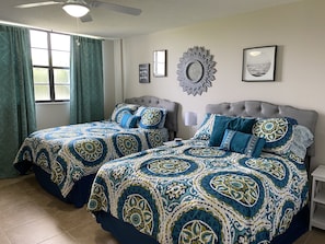 2 間睡房、熨斗/熨衫板、免費 Wi-Fi、床單