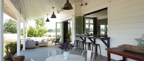 Restauration en plein air