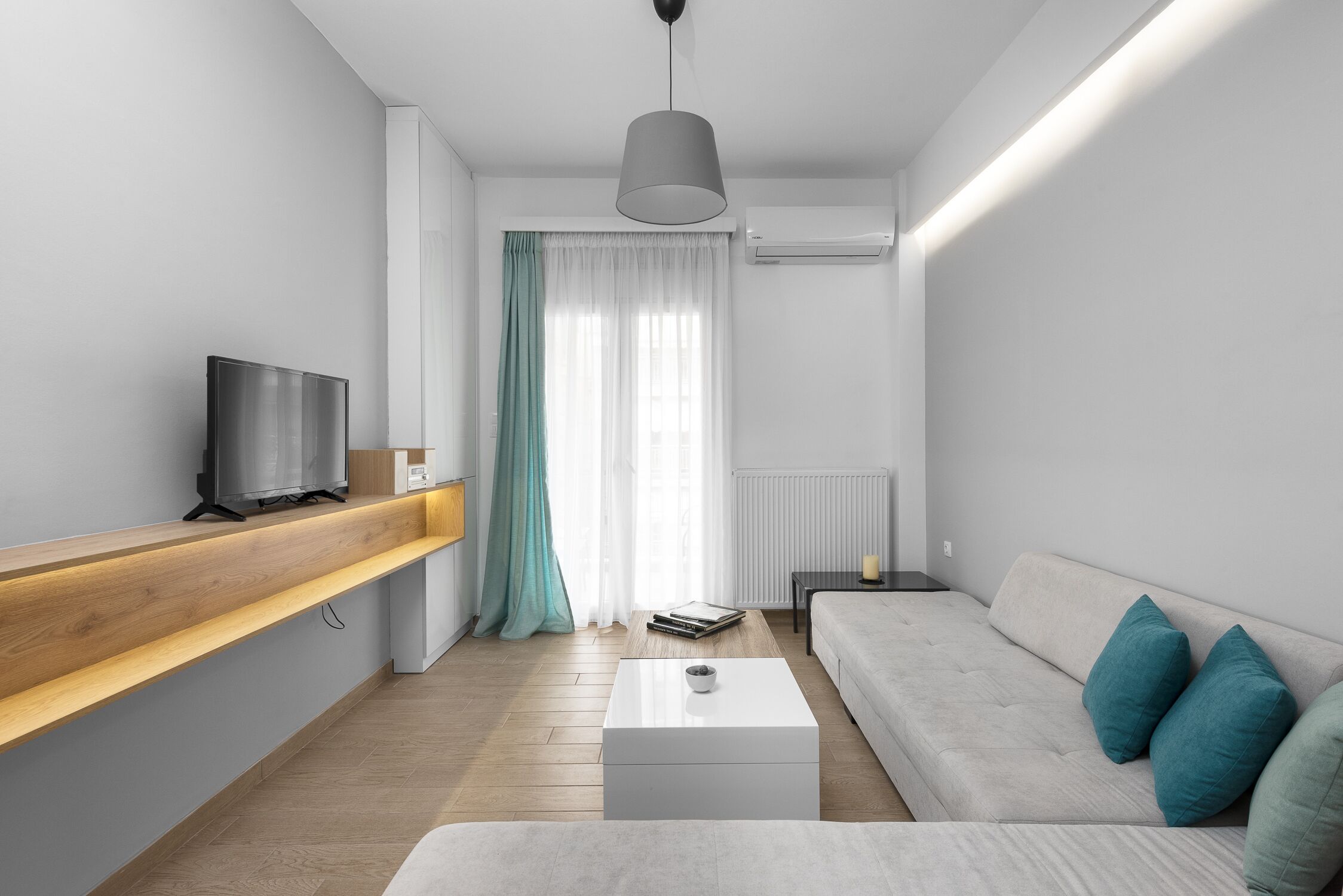 Departamento | Área de sala de estar | Televisión de pantalla plana 