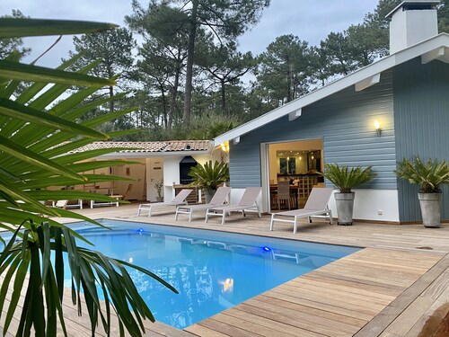 Villa Djun Hossegor 4 *, 12 people with swimming pool