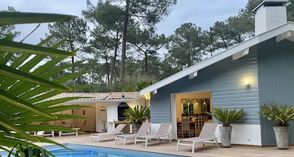 Villa Djun Hossegor 4 *, 12 people with swimming pool