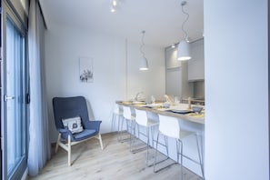 City Apartment, 2 Bedrooms | Living area | 42-inch Smart TV with digital channels, TV