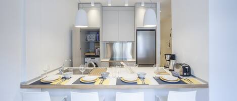 City appartement, 2 slaapkamers | Interieur