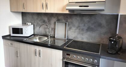 Gemütliche Ferienwohnung mit Balkon in der Nähe von Goslar / Harz