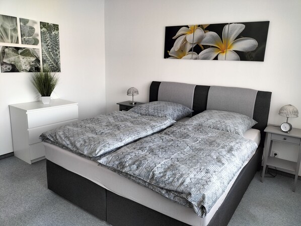 1 chambre, accès au Wi-Fi (inclus), literie fournie