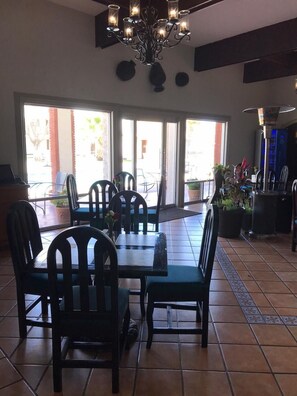 Breakfast, lunch, dinner served; al fresco dining 