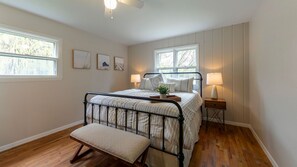 4 bedrooms, iron/ironing board, travel crib, free WiFi