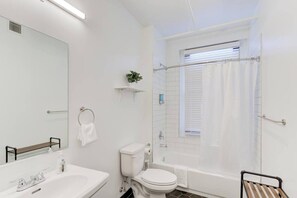 Hair dryer, towels