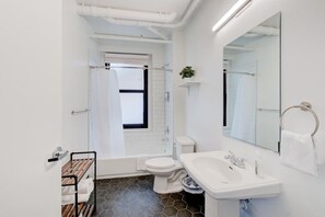Hair dryer, towels