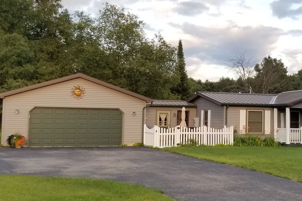 Full front of home