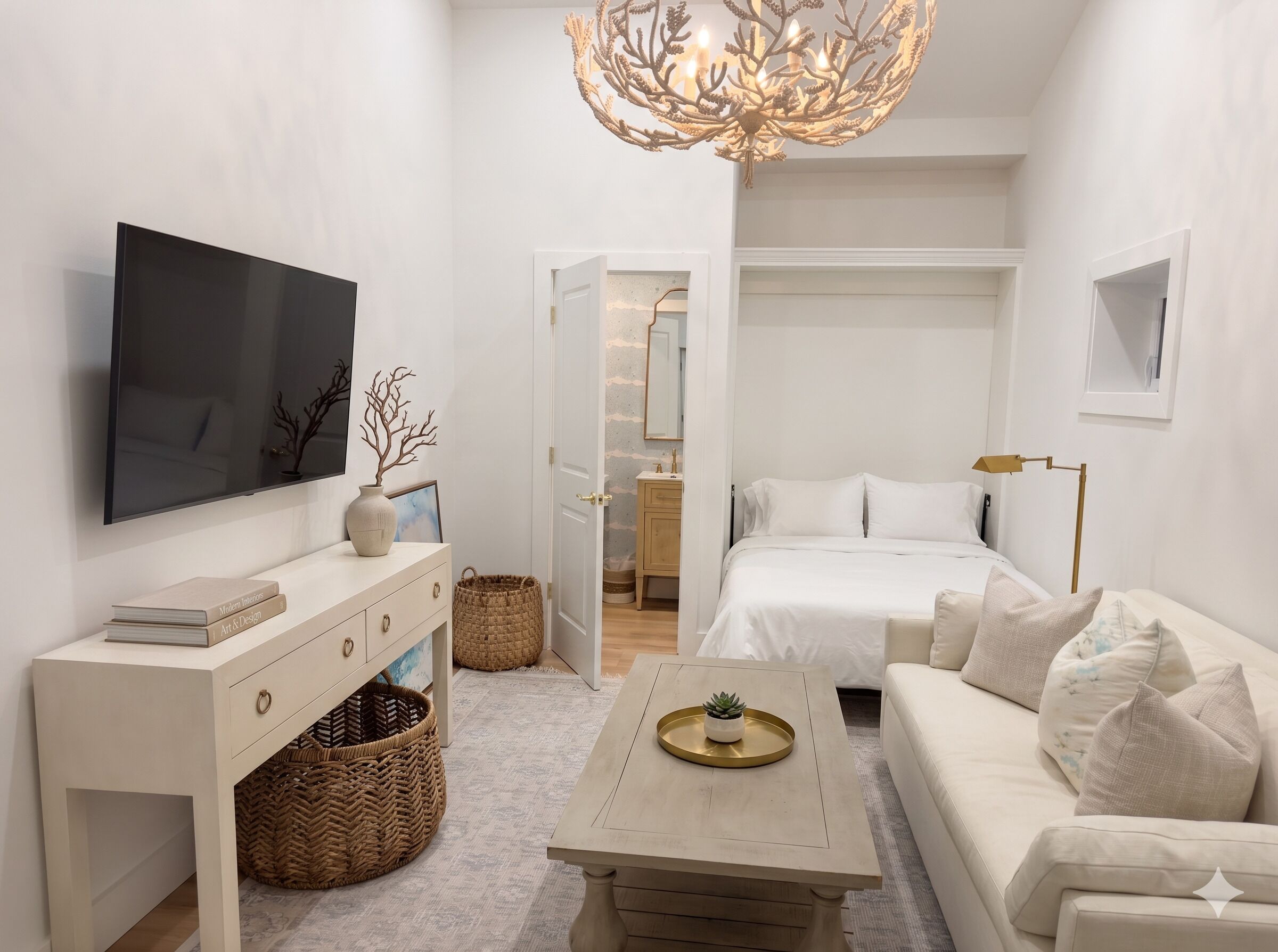 4 bedrooms, desk, iron/ironing board, free WiFi