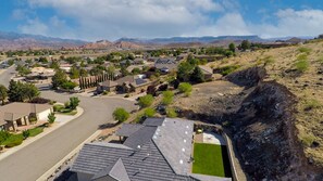 Aerial view - New Custom Suite Near Zion Park and Sand Hollow (Hurricane)