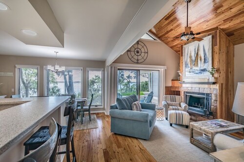 Charming 3b/2.5b Waterfront Bluff Villa 2015 on Dataw w/ Beach Pass & Bikes