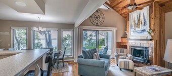 Charming 3b/2.5b Waterfront Bluff Villa 2015 on Dataw w/ Beach Pass & Bikes