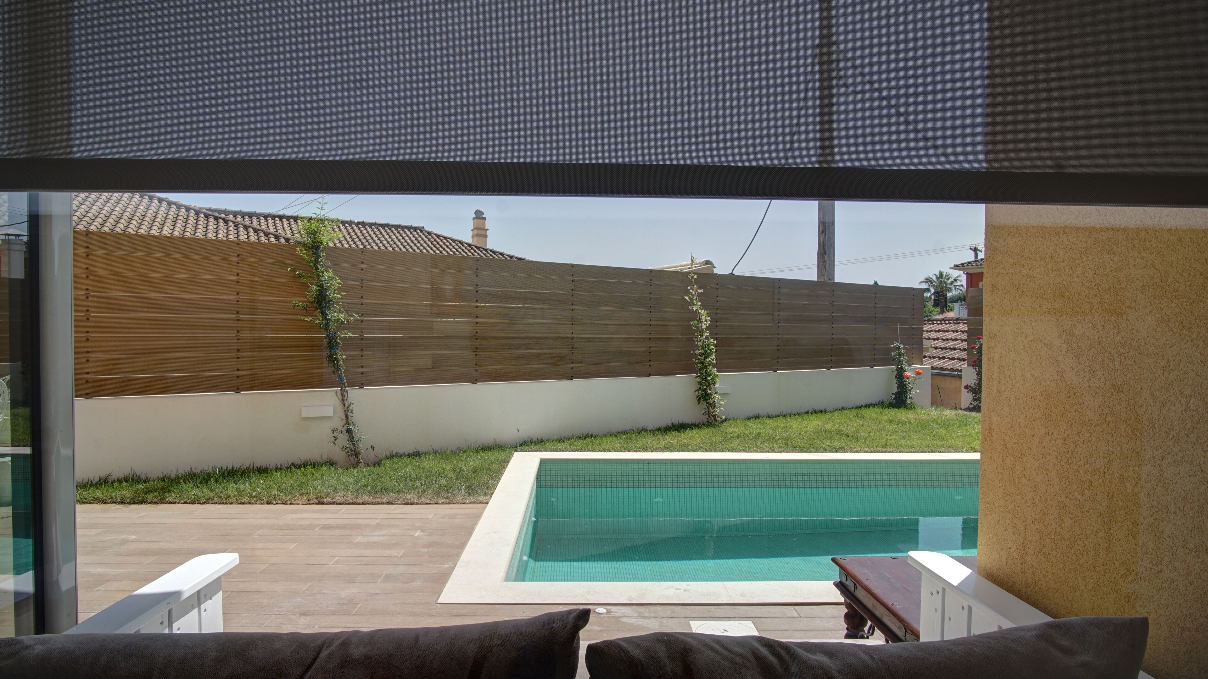 Vue sur le jardin