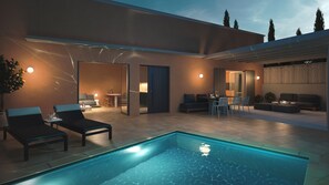 Premium bedding, pillow-top beds, in-room safe, individually decorated - Tessera Boutique Hotel & Villas (Corfu)