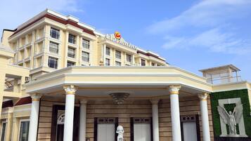 Voorkant van accommodatie