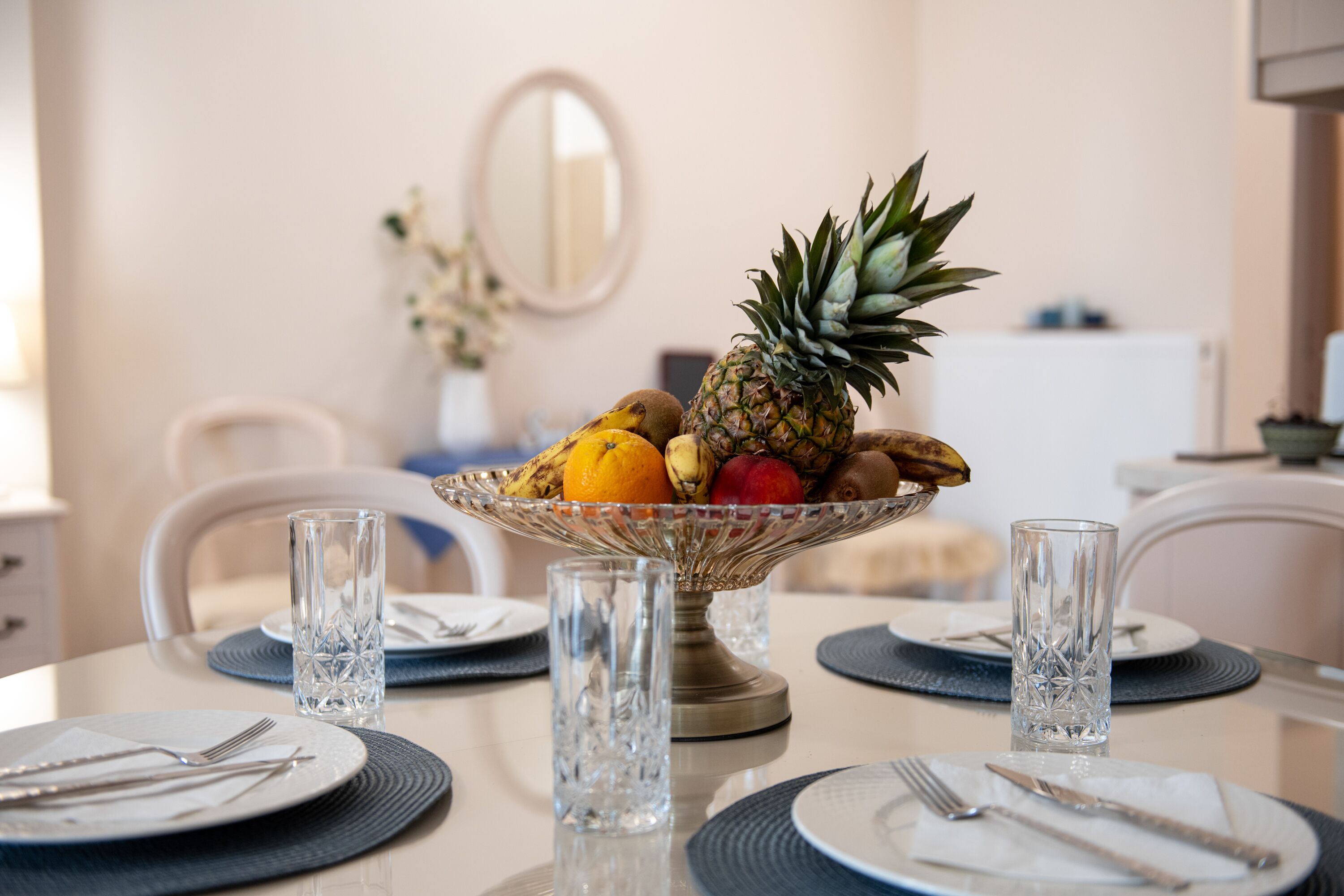 컴포트 아파트, 침실 1개 | 전용 주방 | 대용량 냉장고, 전자레인지, 오븐, 쿡탑