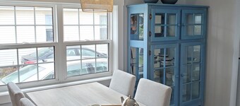 Newly renovated 2 bedroom house with view of the Souris Harbour & marina.