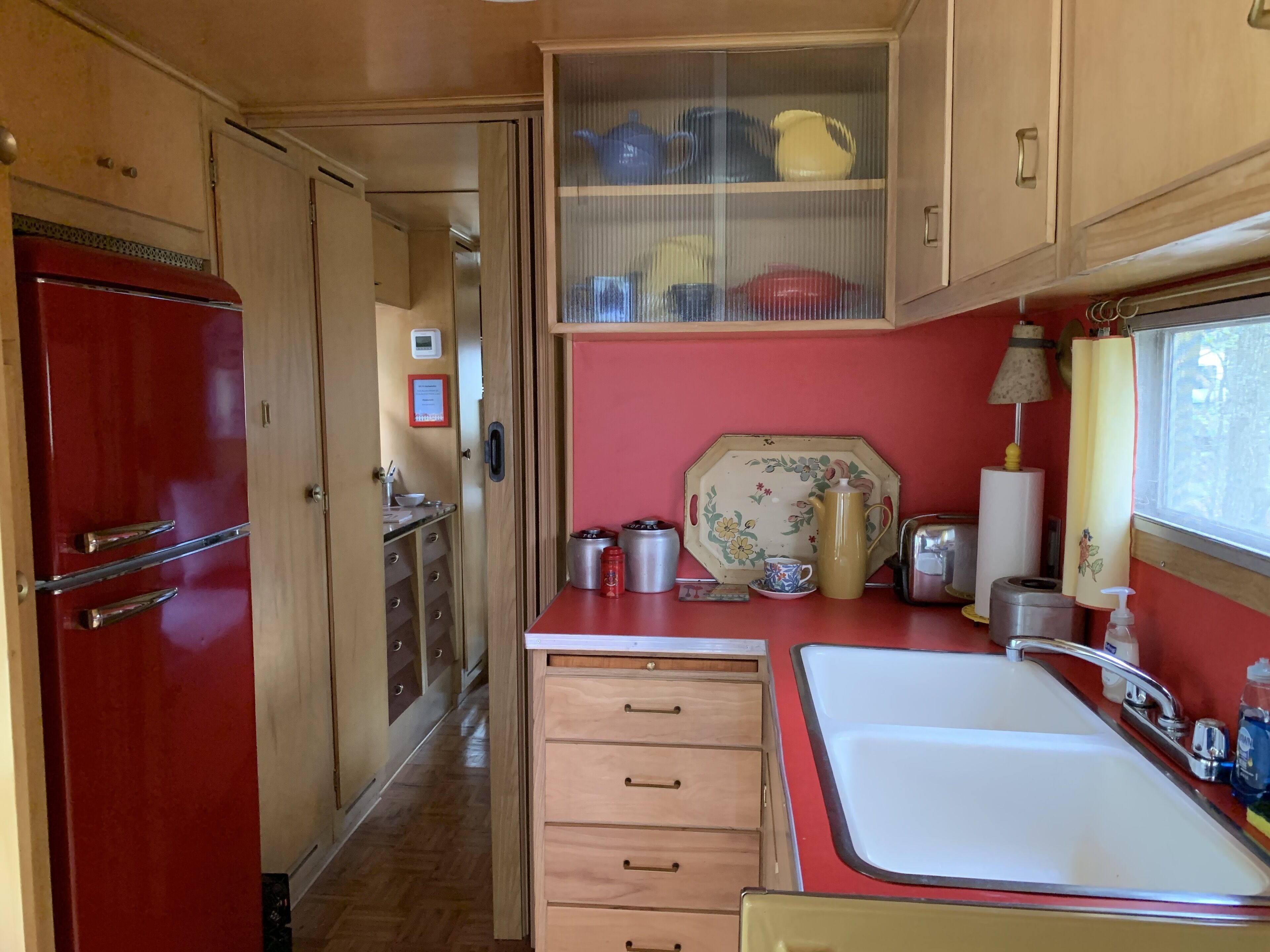 The Mansion Vintage Trailer at Tin Can Acres, 1957 Spartan Royal Mansion