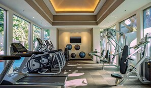 Fitness facility - Roomy Sunnyvale 3BR w/ Gym, Pool, 10 mi. to Google, FB, by Blueground (Sunnyvale)